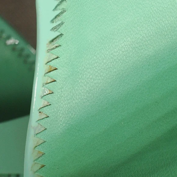 Giuseppe Zanotti Turquoise Patent Leather Arrow Stiletto Heels - Picture 8 of 16